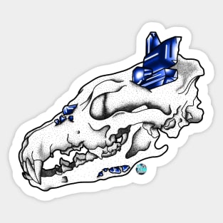 Coyote x Sapphire Sticker